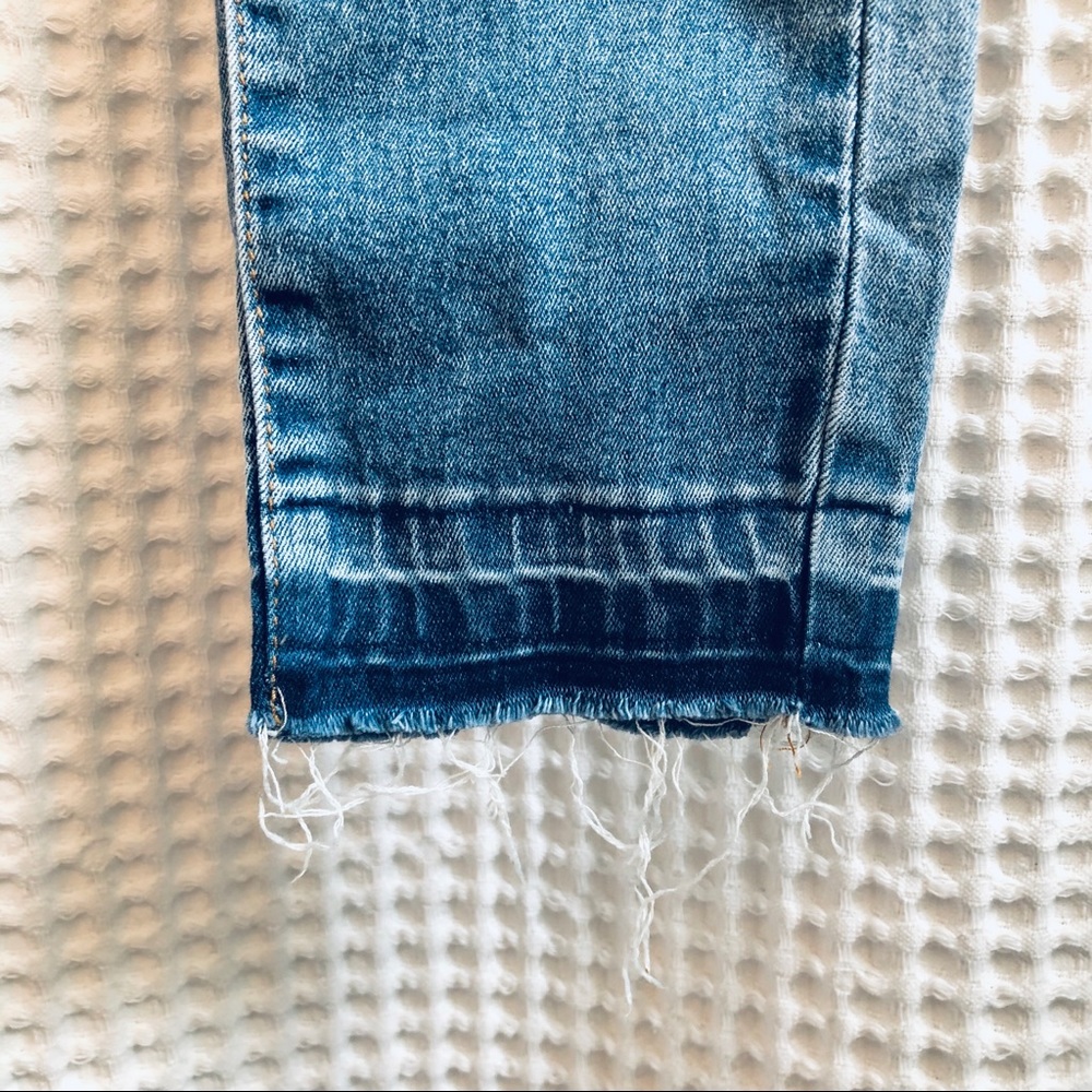 Tobi frayed bottom blue denim jeans size 28 - Picture 5 of 6